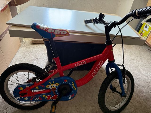 Bicicleta niño Bpro JR14 14" roja