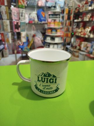 Tazza Luigi - Tazza Metallo Vintage