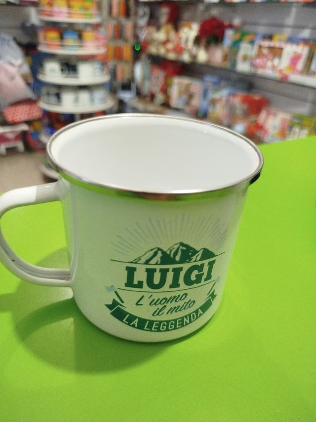Tazza Luigi - Tazza Metallo Vintage