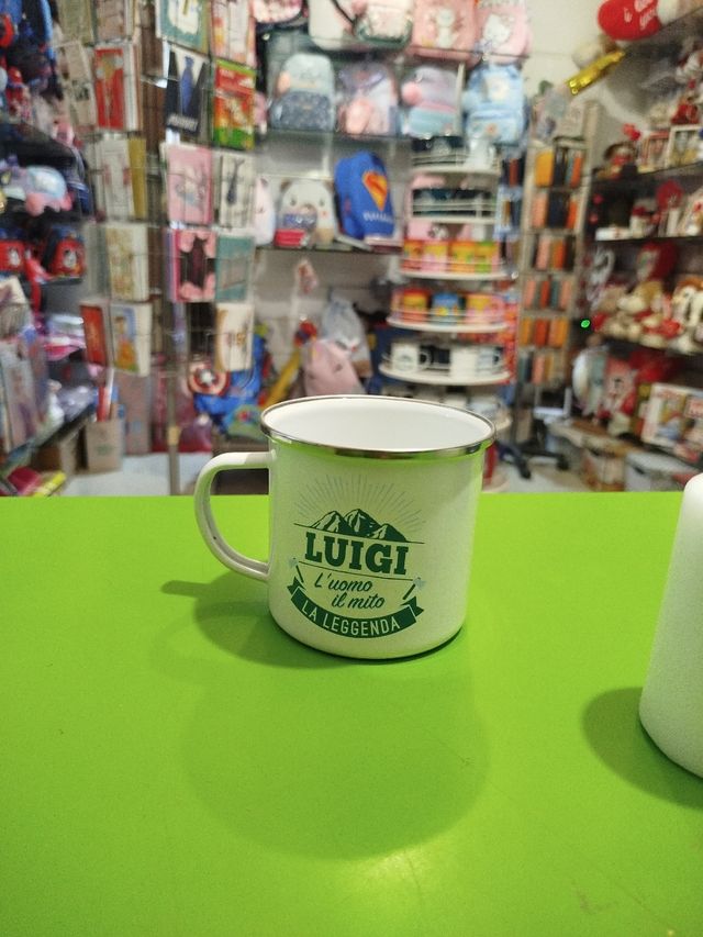Tazza Luigi - Tazza Metallo Vintage
