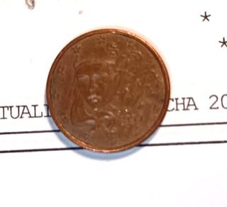 Moneda 1 céntimos Francia 1999