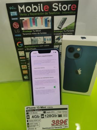 iPhone 13 mini 128 GB - Blu