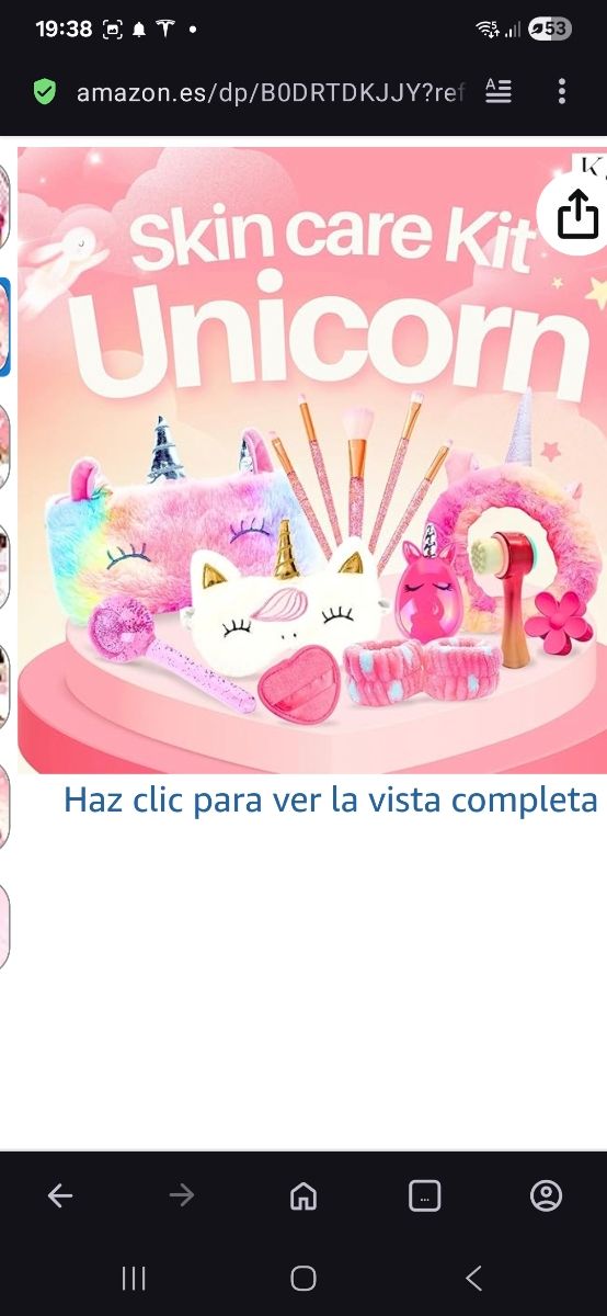 Kit cuidado piel Unicornio | NUEVO