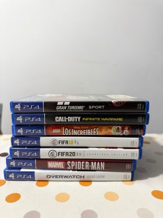 7 Juegos PS4 (PlayStation 4)