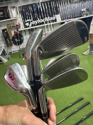 Juego de palos golf 