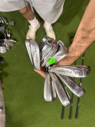 Juego de palos golf 