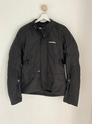 Cazadora moto Spidi negra