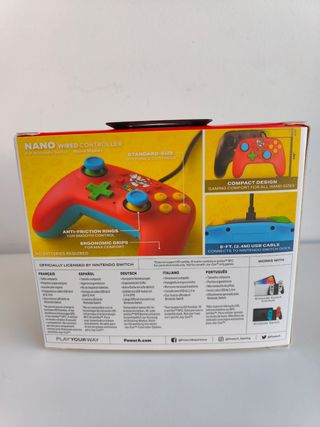 Mando Nano Super Mario Nintendo Switch