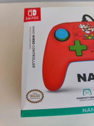 Mando Nano Super Mario Nintendo Switch