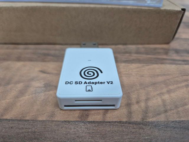 Adaptador SD/TF Bitfunx + CD DreamShell v4.0 NUEVO