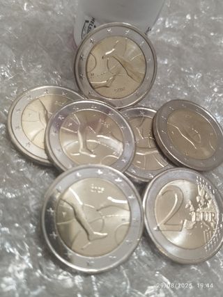 2€ Finlandia 2025 Atletismo