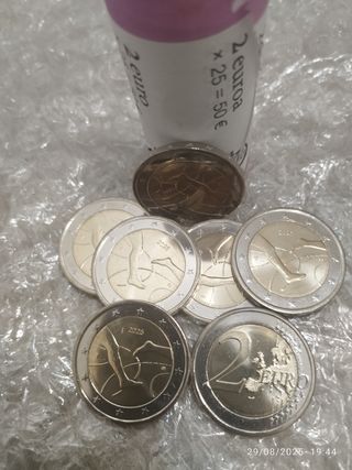 2€ Finlandia 2025 Atletismo