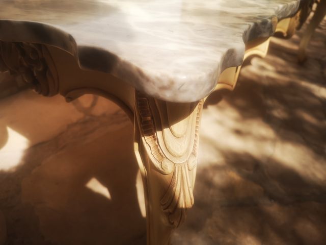 Mesa centro mármol Lacasa - beige