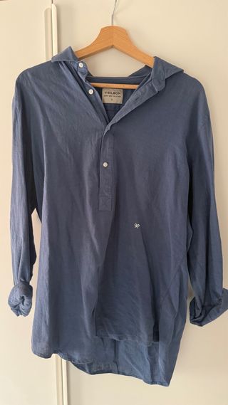 Camisa Silbon azul - Talla L
