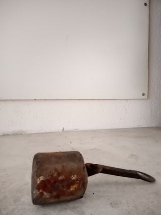 Contrapeso antiguo báscula romana