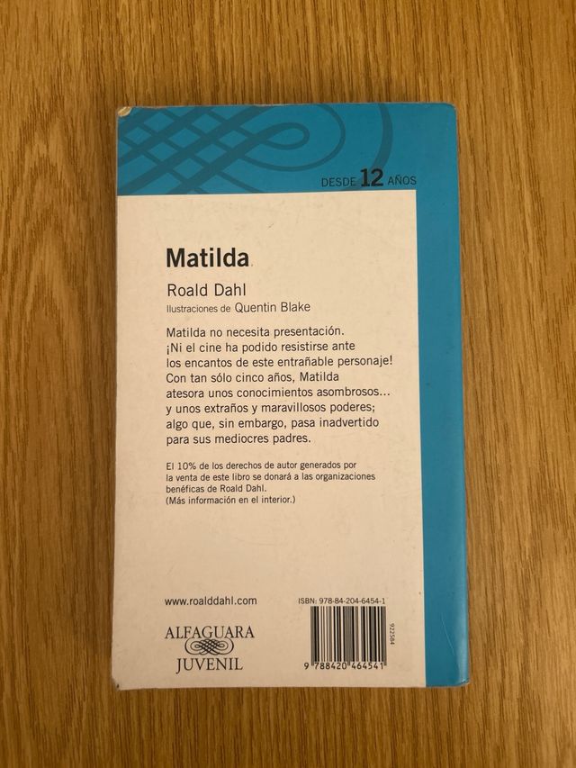 MATILDA (Spanish Edition)