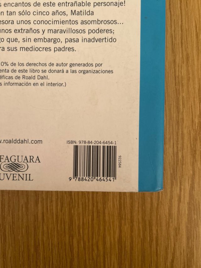 MATILDA (Spanish Edition)