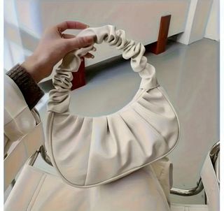 Borsa a secchiello beige
