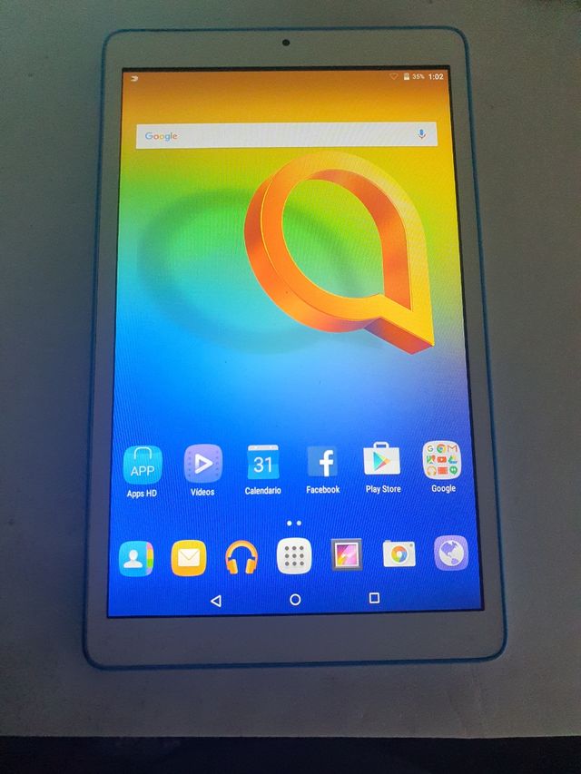 Tablet Alcatel A3 10" blanca y azul