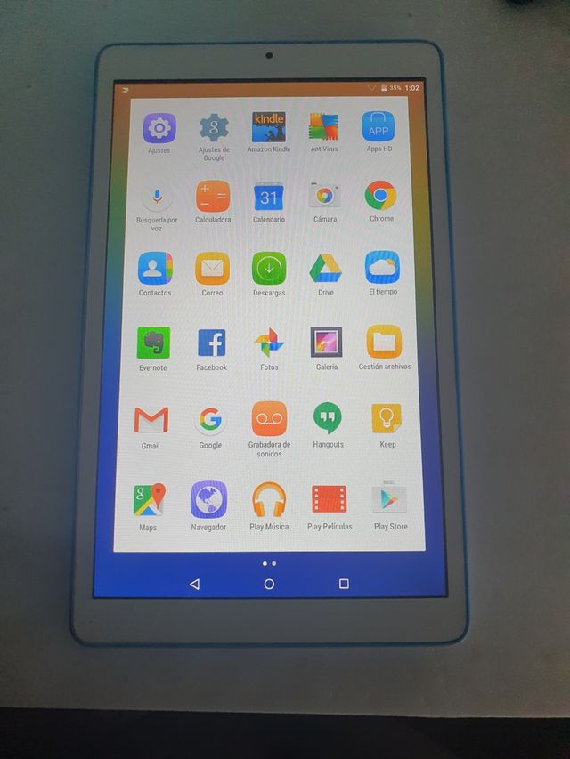 Tablet Alcatel A3 10" blanca y azul