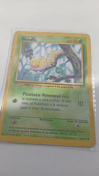 Carta Weedle 69/102 (1995)