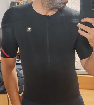 Maillot ciclismo Pissei negro