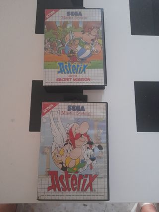 2x Asterix Sega Master System