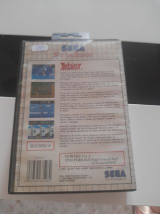 2x Asterix Sega Master System
