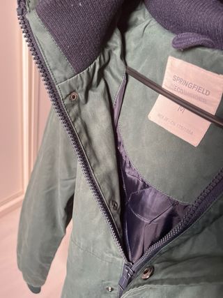 Abrigo verde militar talla M