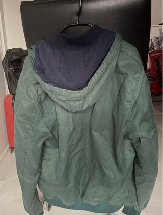 Abrigo verde militar talla M