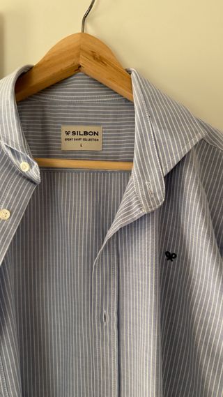 Camisa Silbon azul - Talla L