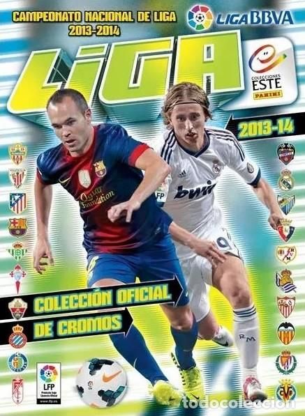 Liga Este 2013-14. Colección completa + album
