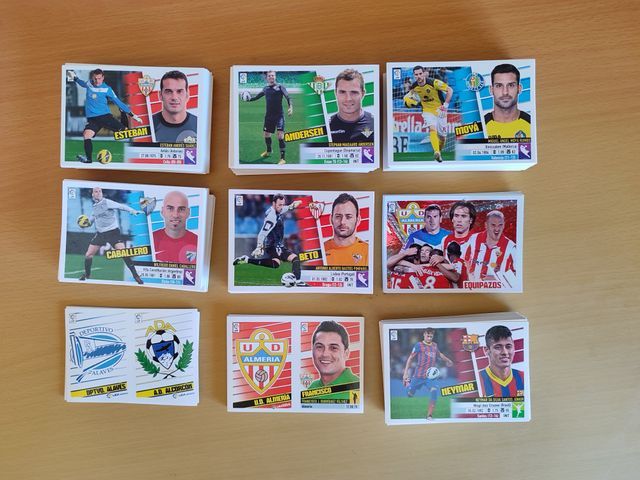 Liga Este 2013-14. Colección completa + album