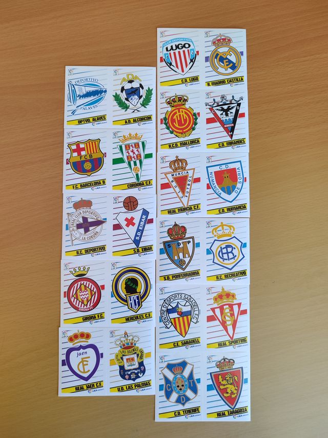 Liga Este 2013-14. Colección completa + album