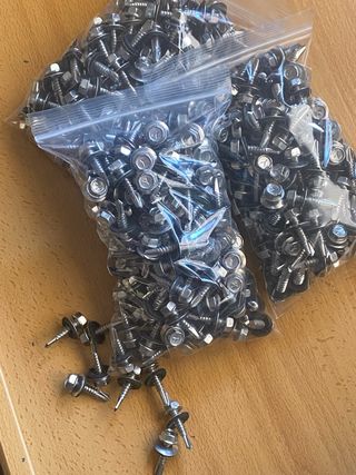 Tornillos para techos - 2 bolsas