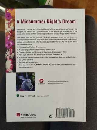 A MIDSUMMER NIGHT'S DREAM+CD (GA)
