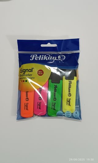 Pelikan Signal Evidenziatori - 4 pezzi