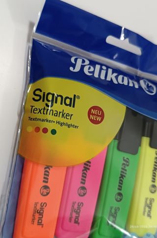 Pelikan Signal Evidenziatori - 4 pezzi