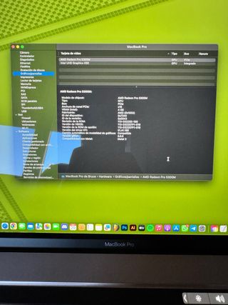 MacBook Pro 16" Touch Bar 2020