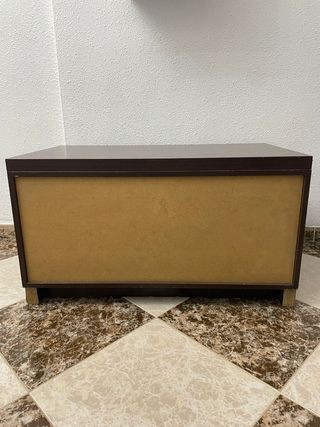 Cómoda 2 cajones - Madera marrón