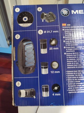 Telescopio refractor Meade ETX-70AT 