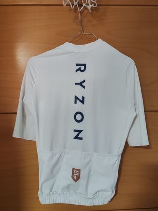 Maillot ciclismo Ryzon Frodeno blanco