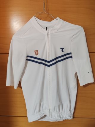 Maillot ciclismo Ryzon Frodeno blanco