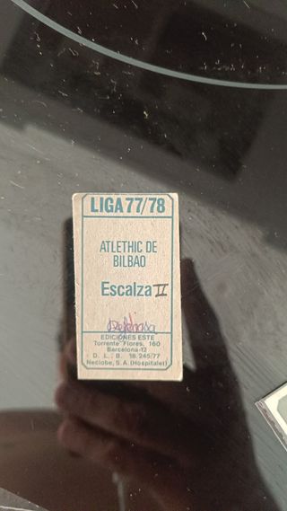 Cromos Atlético Bilbao 77-78