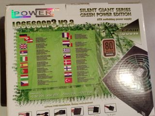 Fuente PC LC-POWER 650W 80+ Bronze