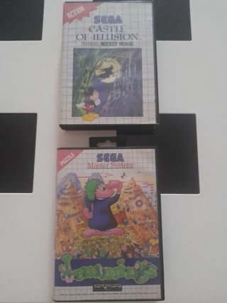 Sega Master System: Castle of Illusion & Lemmings