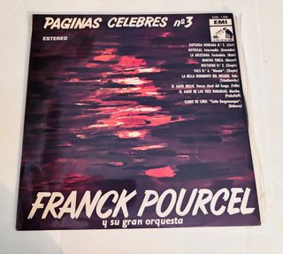 LP Franck Pourcel - Páginas Célebres nº3