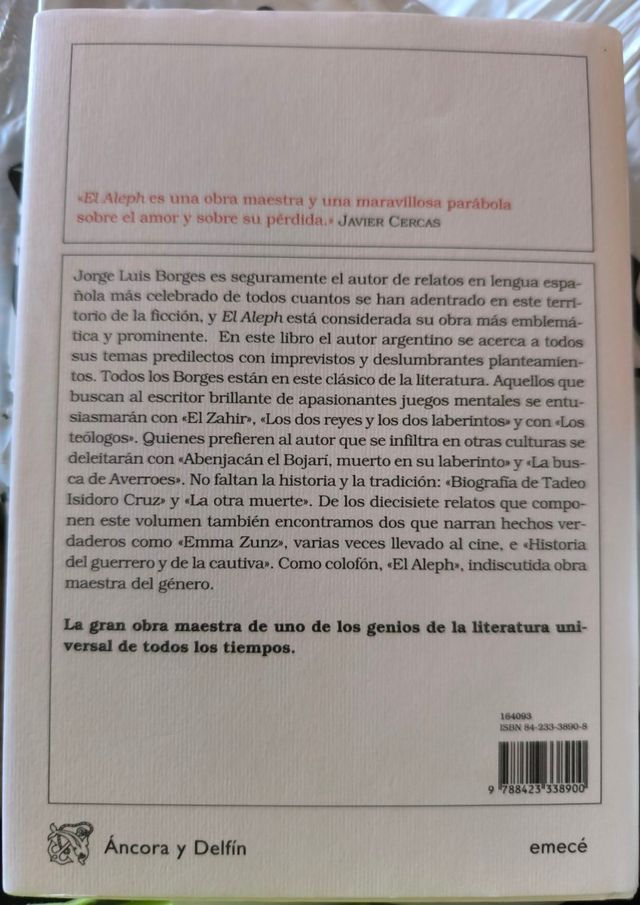 El Aleph (NF)edic. Áncora y Delfin