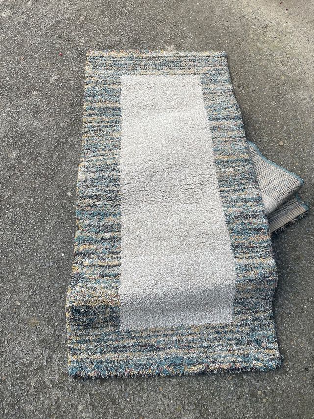 Alfombras habitacion - Beige y Azul