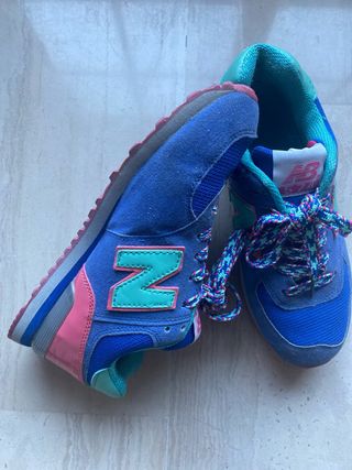 Zapatillas New Balance 574 - Azul Turquesa